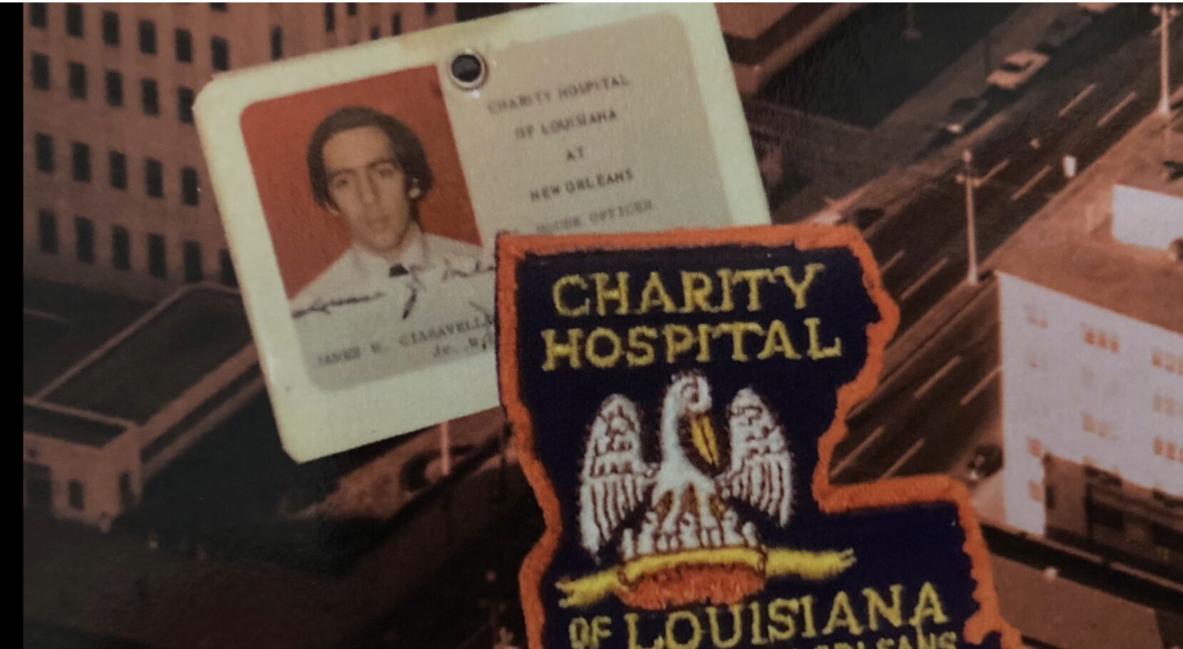Dr. Jim Ciaravella's badge